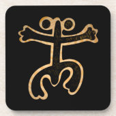 Coqui Taino Getränkeuntersetzer (Vorderseite)