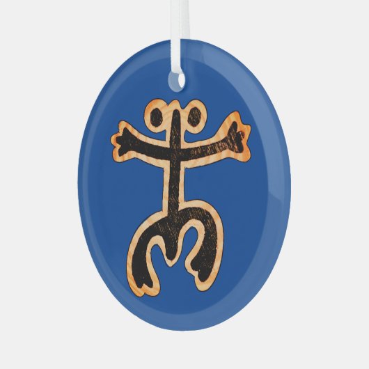 Coqui Taino Ornament (Vorderseite links)
