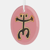 Coqui Taino Ornament (Vorderseite links)