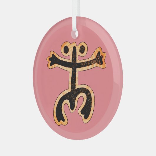 Coqui Taino Ornament (Vorderseite links)