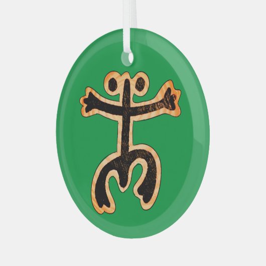 Coqui Taino Ornament (Vorderseite links)