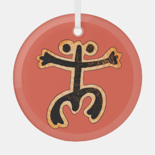 Coqui Taino Ornament Aus Glas