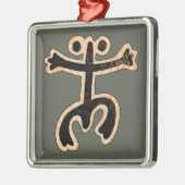 Coqui Taino Ornament Aus Metall (Links)