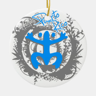 Coqui Taino Puerto Rico Keramikornament