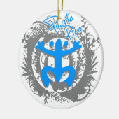 Coqui Taino Puerto Rico Keramikornament (Links)