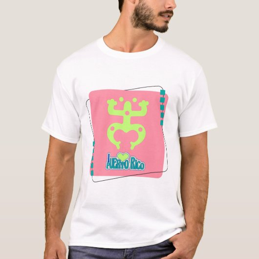 Coqui Taíno Puerto Rico T-Shirt (Vorderseite)