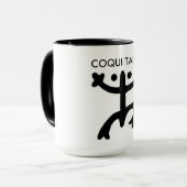 Coqui Taino Tasse (Vorderseite Links)