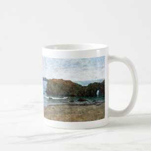 Coquille Punkt, Oregon im Sommer Kaffeetasse