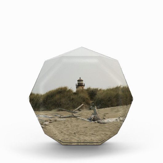 Coquille River Lighthouse, OR Fotoblock (Vorderseite)
