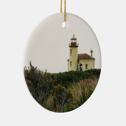 Coquille River Lighthouse, OR Keramik Ornament (Rechts)