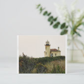 Coquille River Lighthouse, OR Postkarte (Stehend Vorderseite)