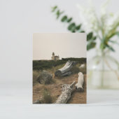 Coquille River Lighthouse, OR Postkarte (Stehend Vorderseite)