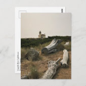 Coquille River Lighthouse, OR Postkarte (Vorne/Hinten)