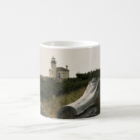 Coquille River Lighthouse, Oregon Kaffeetasse (Mittel)