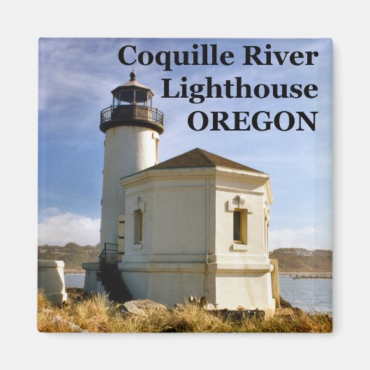 Coquille River Lighthouse, Oregon Magnet (Vorne)