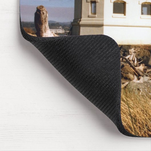 Coquille River Lighthouse, Oregon Mousepad (Ecke)