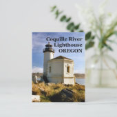 Coquille River Lighthouse, Oregon Postcard Postkarte (Stehend Vorderseite)
