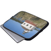 Coquille River lighthouse, Oregon, USA Laptopschutzhülle (Vorne Knopf)
