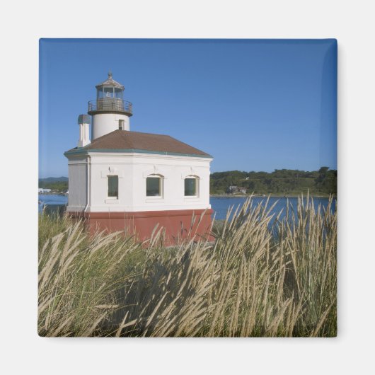 Coquille River lighthouse, Oregon, USA Magnet (Vorne)