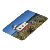 Coquille River lighthouse, Oregon, USA Magnet (Linke Seite)