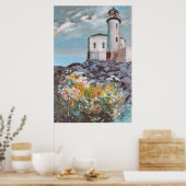 Coquille River Lighthouse Poster (Küche)