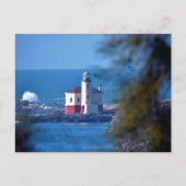 Coquille River Lighthouse Postkarte (Vorderseite)