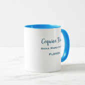 Coquina Beach Florida Tasse (VorderseiteRechts)