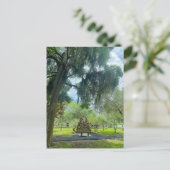 Coquina-Stein-Grabstein Postkarte (Stehend Vorderseite)
