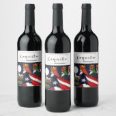 Coquito 3 Könige Puerto Rico Reyes Magos Weinetikett (Flaschen)