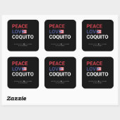 Coquito Christmas Drink Sticker (Blatt)