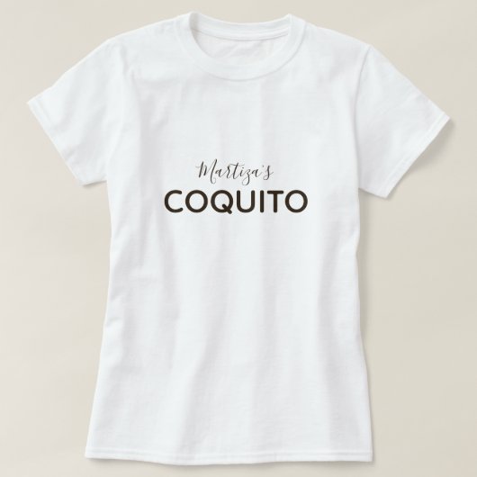 Coquito Coconut Classic Marketing T-Shirt (Design vorne)