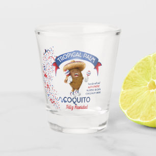 Coquito Coconut Maracas Schnapsglas