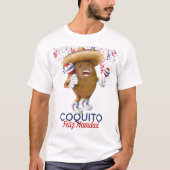 Coquito Coconut Maracas T-Shirt (Vorderseite)