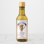 Coquito Coconut Maracas Weinetikett (Vorderseite)