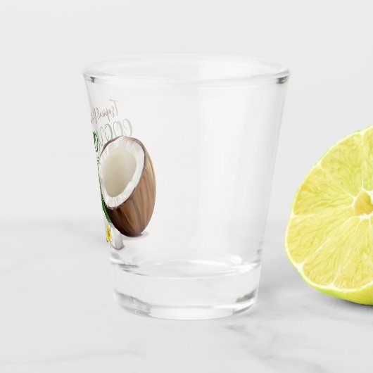 Coquito Coconut Schnapsglas (Rechts)