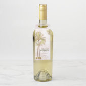 Coquito Coconut Tropical Palm Flaschenanhänger (Auf Flasche)