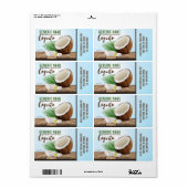 Coquito Coconut Tropisches Obst (Vorne)