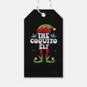 Coquito Elf Funny Christmas Matching Family Geschenkanhänger (Vorderseite)