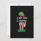 Coquito ELF Funny Puerto Rico Matching Christmas B Einladung (Vorderseite)