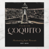 Coquito Label, Premium Label Castillo San Felipe Weinetikett (Einzelnes Label)