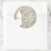 Coquito Palm Tree Sticker (Tasche)