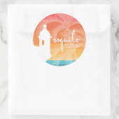 Coquito Palm Tree Sticker (Tasche)
