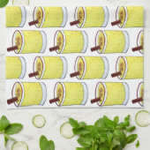 Coquito Puerto Rican Eggnog Rum Christmas Drink Geschirrtuch (Gefaltet)