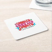 Coquito-Saison, nationaler Coquito-Tag Rechteckiger Pappuntersetzer (angewinkelt)