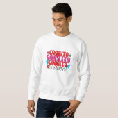 Coquito-Saison, nationaler Coquito-Tag Sweatshirt (Vorne ganz)