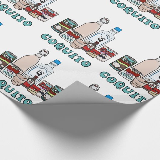 COQUITO WRAPPING PAPER GESCHENKPAPIER (Ecke)