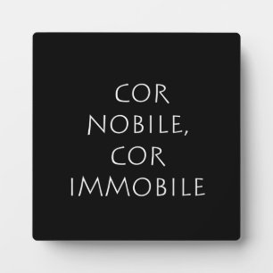 Cor nobile cimmobile fotoplatte