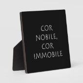 Cor nobile cimmobile fotoplatte (Vorderseite)