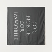 Cor nobile cimmobile wandteppich (Vorderseite (Horizontal))