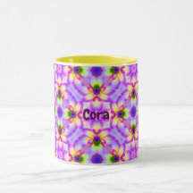 CORA ~ Blumenmuster für Ostern ~ Personalisiert
